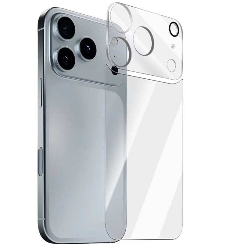 17PM Verre trempé pour Iphone 17 Air 16 15 14 plus Pro Max 17Air 17Pro Protecteur arrière 9H Film d'objectif d'appareil photo pour Iphone17 Iphone16