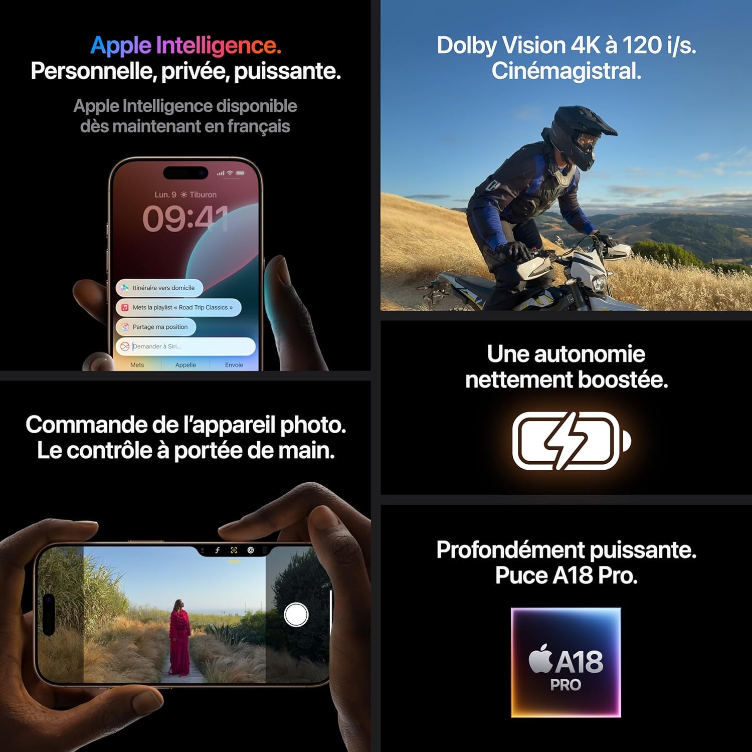 Iphone 16 Pro (128 Go) - Titane Naturel