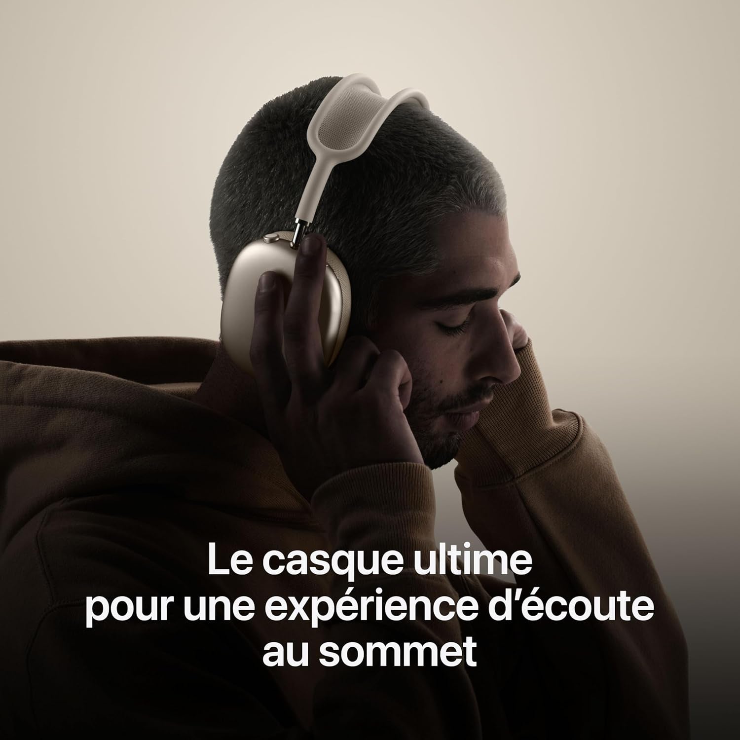Airpods Max Casque Circum-Auriculaire Sans Fil, Réduction Active Du Bruit De Niveau Pro, Mode Transparence, Audio Spatial Personnalisé, Recharge USB C, Minuit