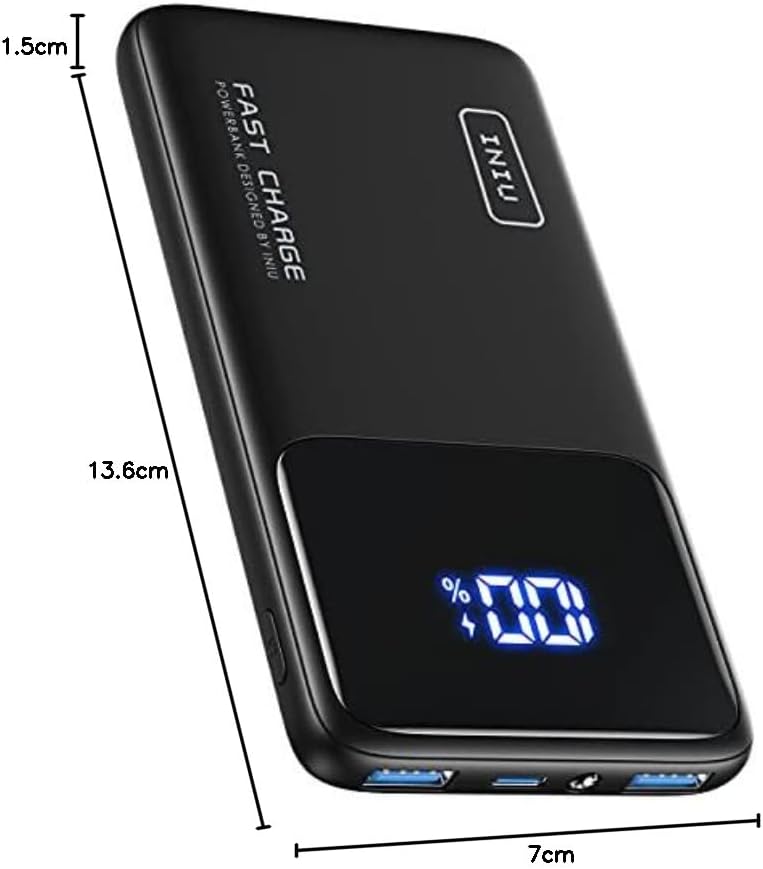 Batterie Externe, 22.5W 10000Mah Power Bank, Batterie Portable USB C Input & Output PD3.0 QC4.0 Charge Rapide Powerbank Compatible Avec Iphone 16 15 14 13 12 Pro Max plus Samsung Ipad Pro Etc