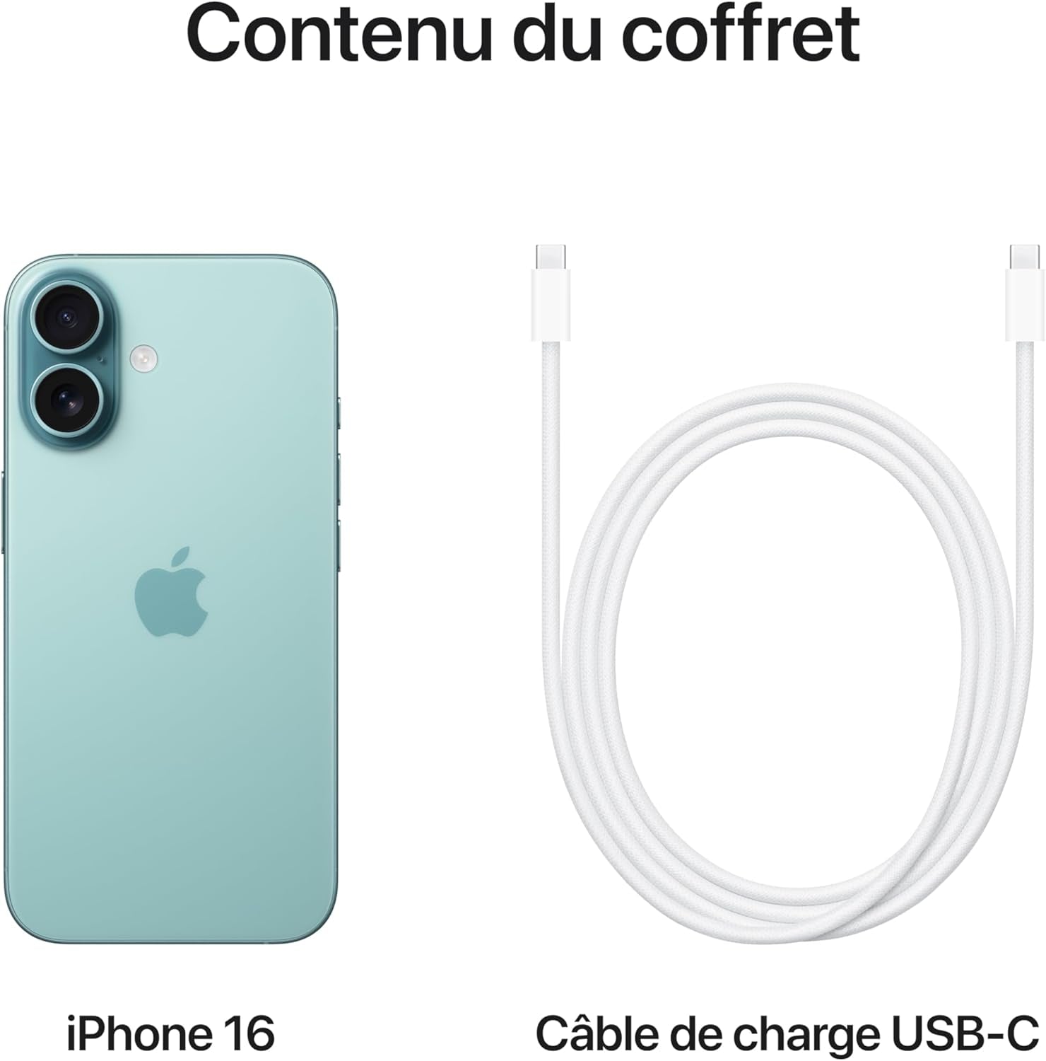 Iphone 16 (128 Go) - Cyan