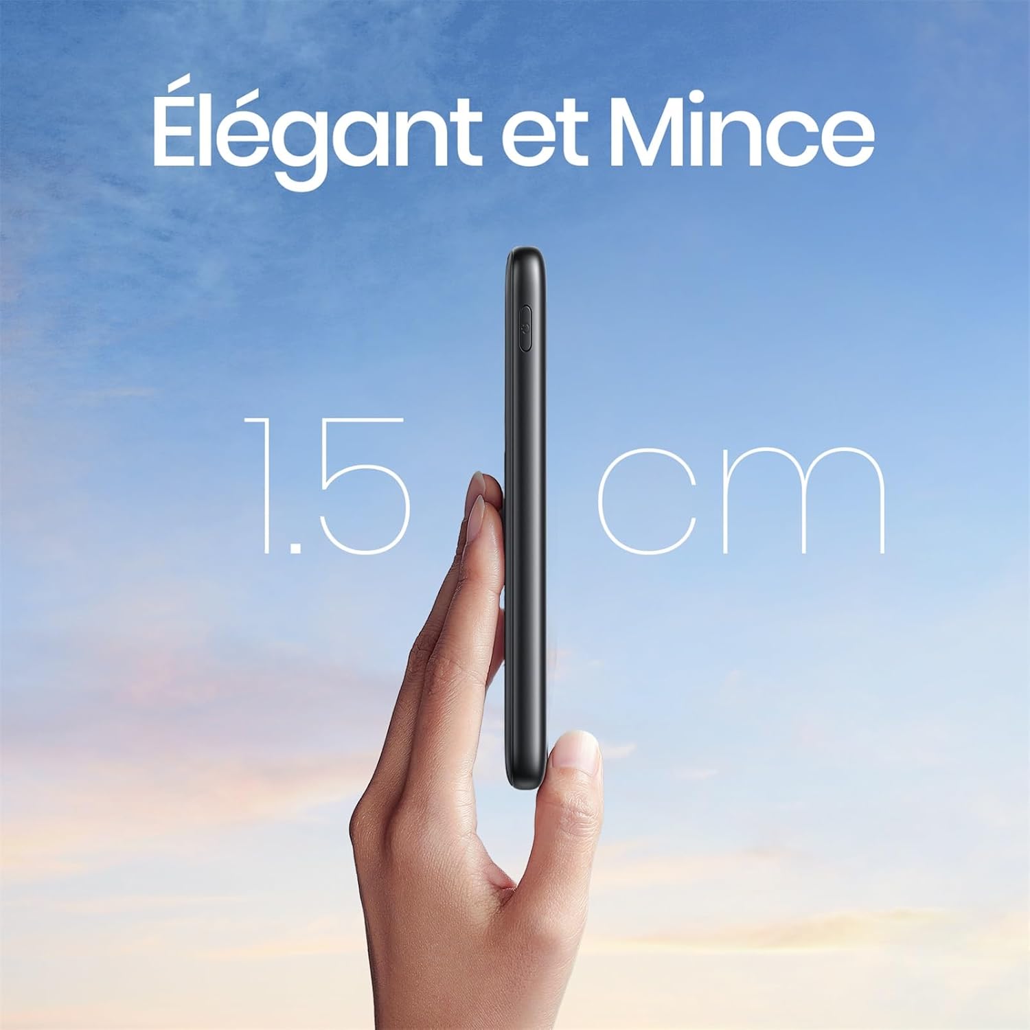 Batterie Externe, 22.5W 10000Mah Power Bank, Batterie Portable USB C Input & Output PD3.0 QC4.0 Charge Rapide Powerbank Compatible Avec Iphone 16 15 14 13 12 Pro Max plus Samsung Ipad Pro Etc