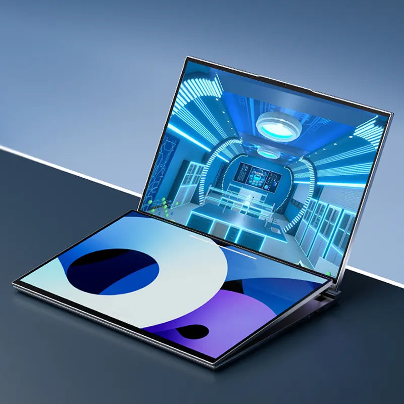 Dual Screen Laptop 16 Inch + 16 Inch Touch Screen