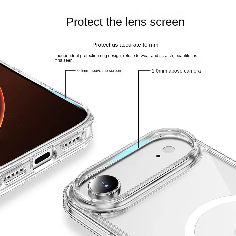 Protection Phone Case for Apple Iphone 17 Pro Max 17 Air Iphone17 Camera Protect Transparent Cover