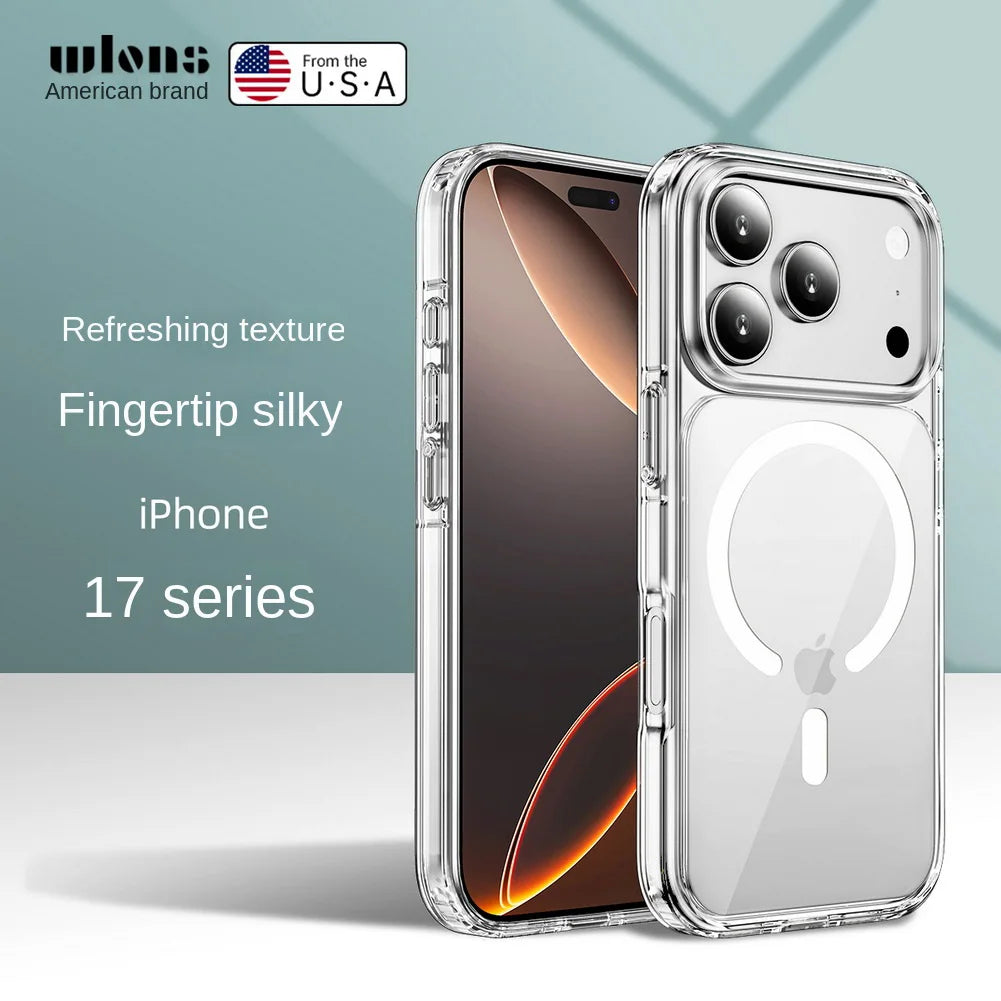 Protection Phone Case for Apple Iphone 17 Pro Max 17 Air Iphone17 Camera Protect Transparent Cover