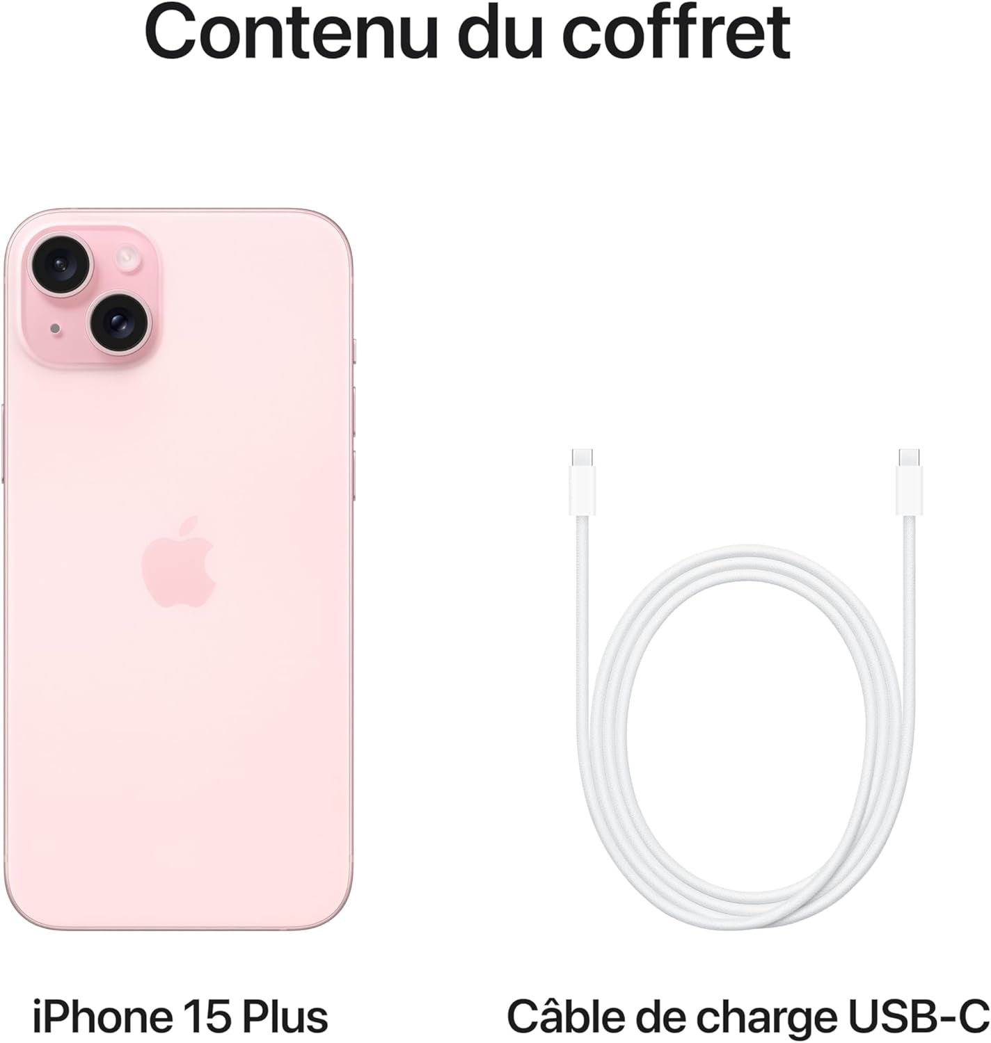 Iphone 15 plus (128 Go) - Rose