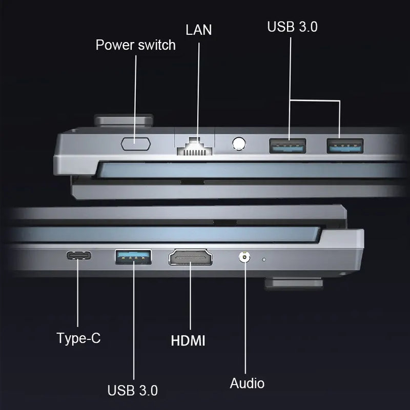 Dual Screen Laptop 16 Inch + 16 Inch Touch Screen