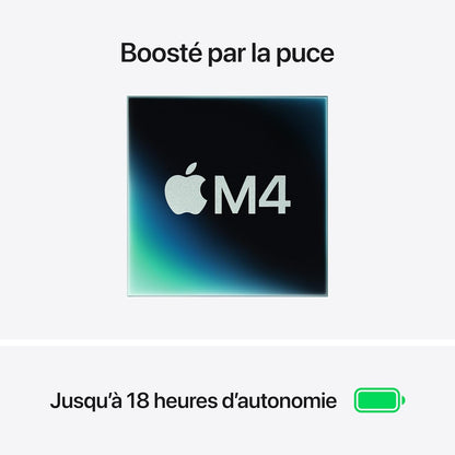 Macbook Air 15 Pouces Ordinateur Portable Avec Puce M4 : Conçu Pour  Intelligence, Écran Liquid Retina De 15,3 Pouces, Mémoire Unifiée De 16 Go, Stockage SSD De 256 Go, Touch ID ; Minuit