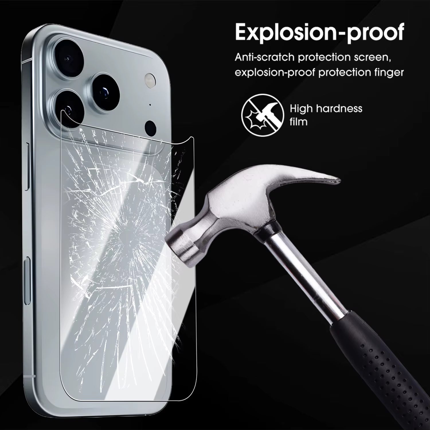 17PM Verre trempé pour Iphone 17 Air 16 15 14 plus Pro Max 17Air 17Pro Protecteur arrière 9H Film d'objectif d'appareil photo pour Iphone17 Iphone16