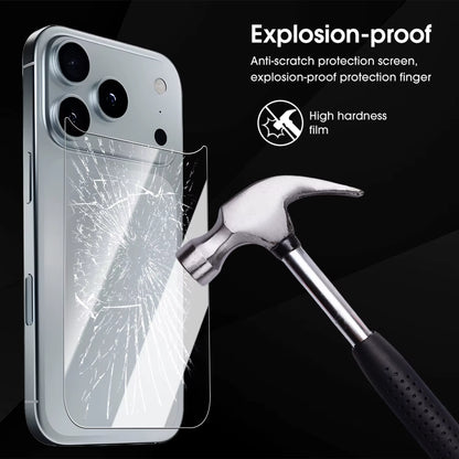 17PM Verre trempé pour Iphone 17 Air 16 15 14 plus Pro Max 17Air 17Pro Protecteur arrière 9H Film d'objectif d'appareil photo pour Iphone17 Iphone16