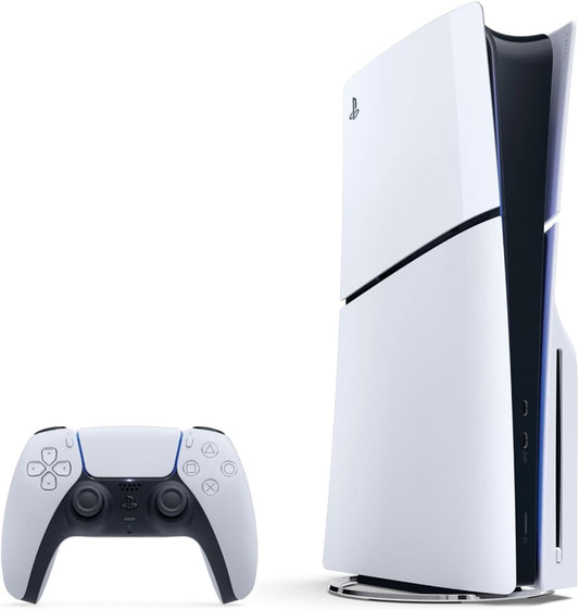 Sony, 5 Édition Standard, PS5 Avec 1 Manette Sans Fil Dualsense, Couleur : Blanche