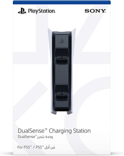 Sony, Station De Rechargement Dualsense PS5, Chargeur De Manette  5 Officielle, Couleur : Bicolore (Blanc Et Noir)