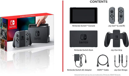 Console  Switch Avec Paire De Joy-Con - Gris