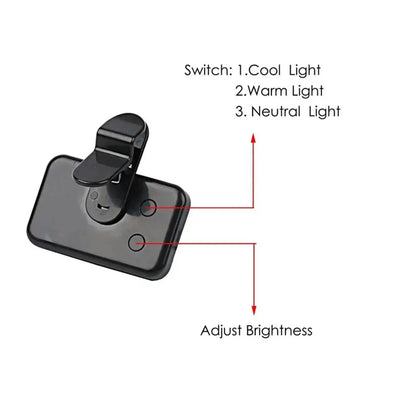 Pocket LED Selfie Light for Iphone Ipad Mobile Phone Laptop Clip Flash Fill Video Photo Ringlight Photography Lamp