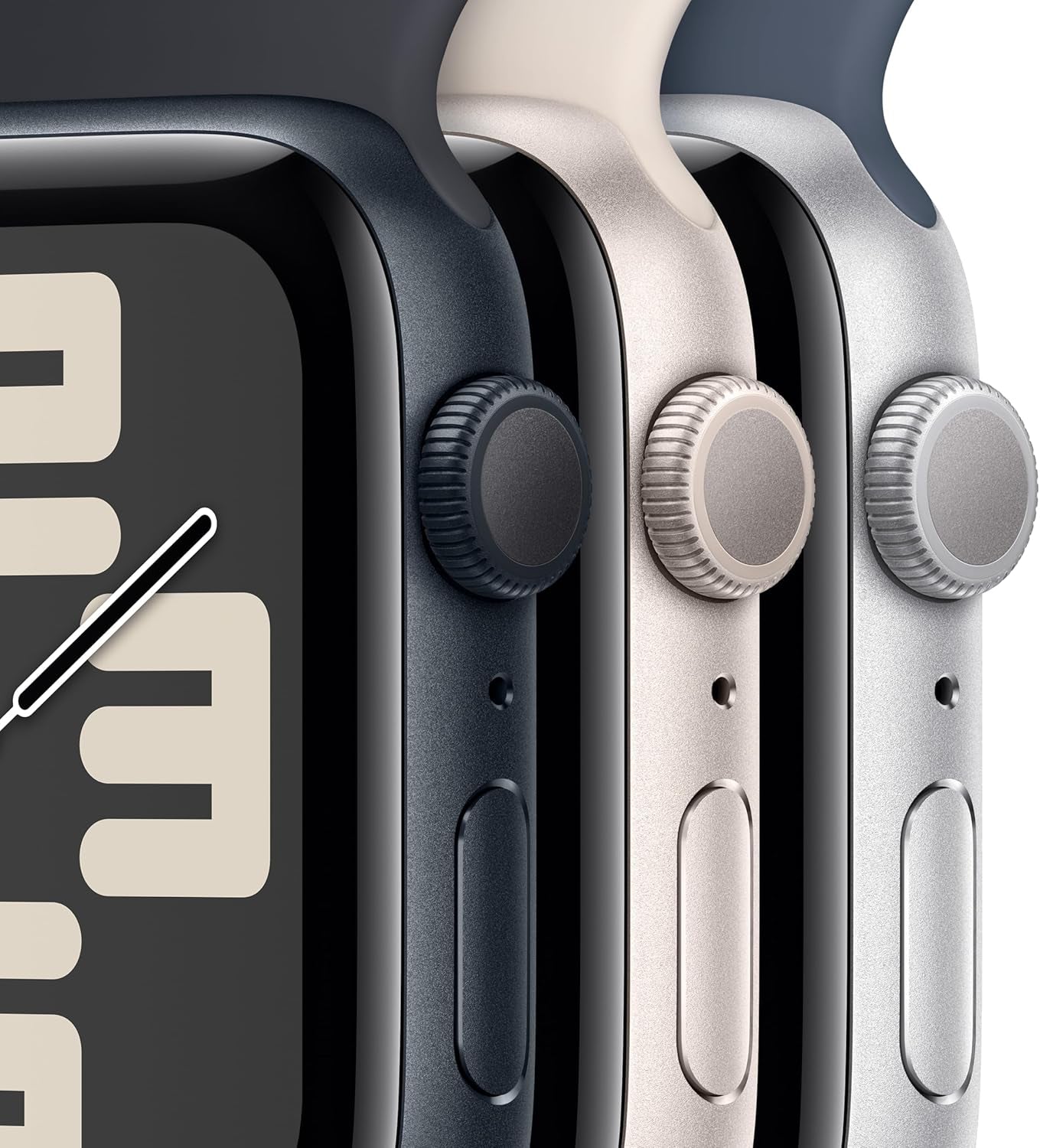 Watch SE (2E Génération, 2023) [GPS 40 Mm] Montre Intelligente Avec Boîtier En Aluminium Starlight Avec Bracelet Sport Starlight S/M, Suivi De Fitness Et De Sommeil, Détection D'Accident,